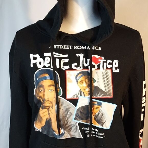 Tupac Poetic Justice Women's Hoodie - Picture 2 of 6